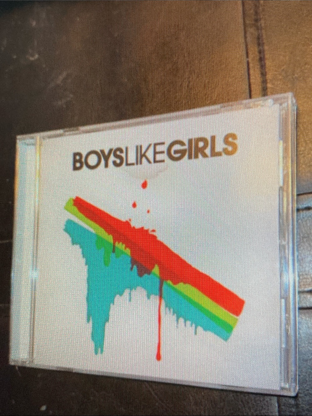CD - White Case with Red, Teal & Green Artwork